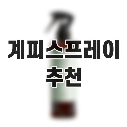 계피스프레이 추천